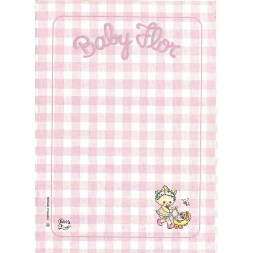 Papel de Carta Coleção Palacio's Line Baby Flor (CRS)