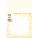 Conjunto de Papel de Carta Antigo Importado Mary May CAM