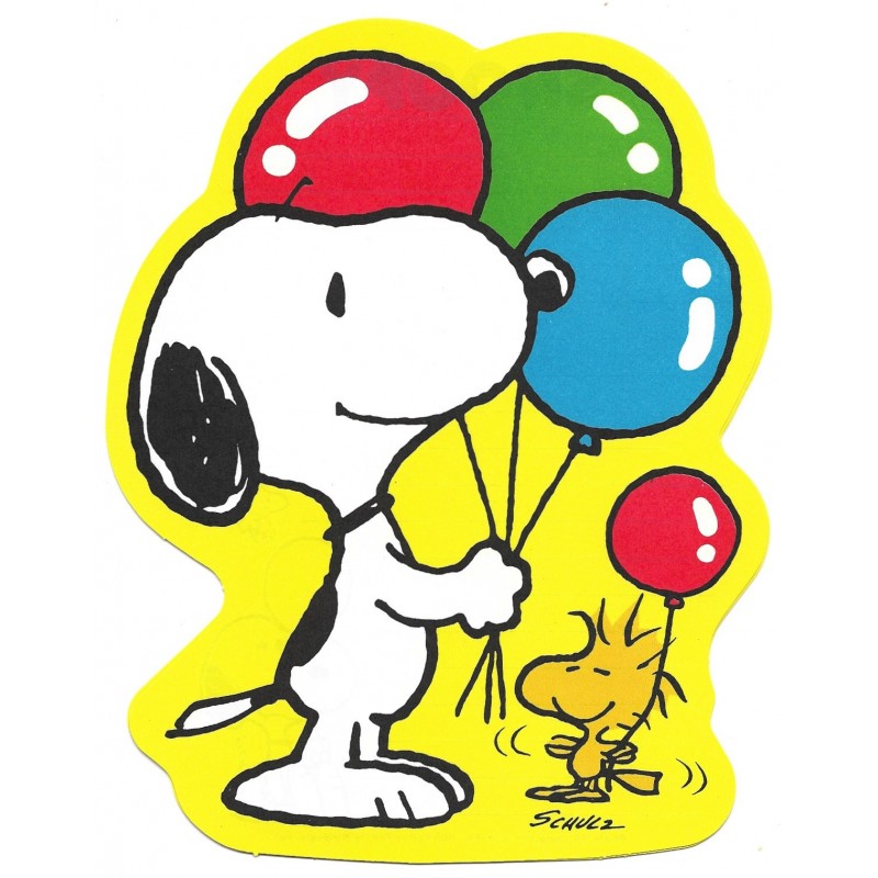 Papel de Carta AVULSO Snoopy CAM Balloons Vintage Hallmark Japan