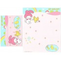 Ano 1976 Conjunto de Papel de Carta My Melody Friends Sanrio