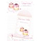 Conjunto de Papel de Carta Importado Sweet Love TOC