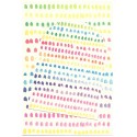 Conjunto de Papel de Carta Importado Colors - Papier