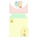 Ano 1983. Conjunto de Papel de Carta Softsong Avenue Vintage Sanrio