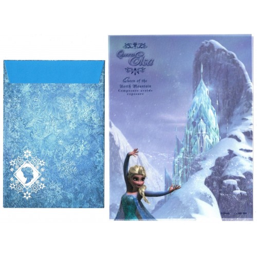 Conjunto de Papel de Carta Disney Queen Elsa VEG Sun-Star