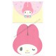 Ano 1976. Conjunto de Papel de Carta My Melody Die Cut 2 Vintage Sanrio