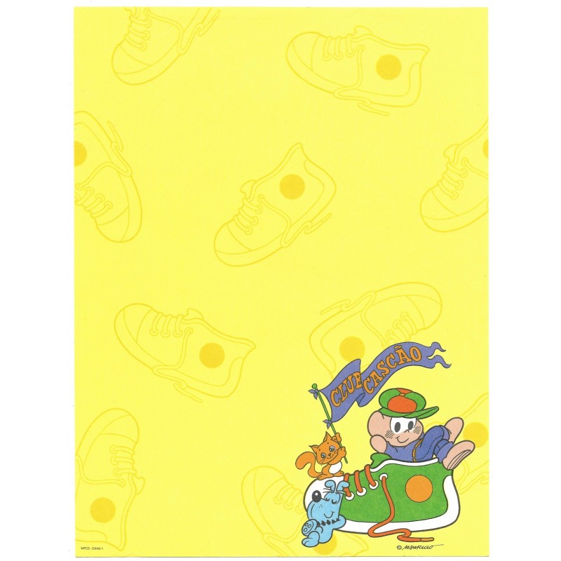 Papel de Carta Antigo Mônica (CAM) A4