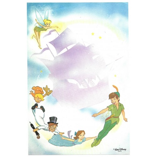 Papel de Carta Avulso Antigo Peter Pan