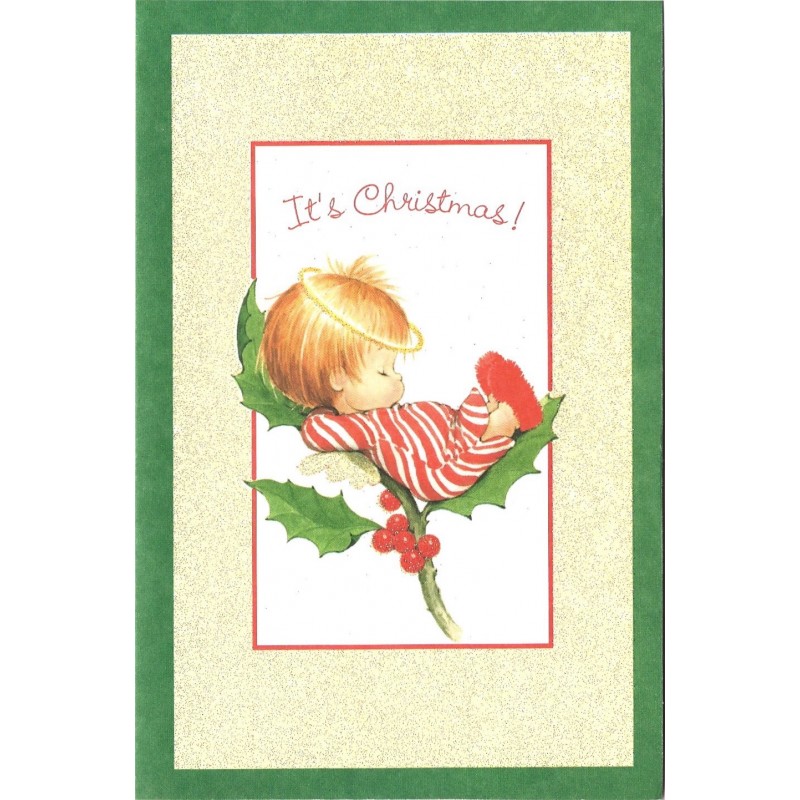 Notecard Antigo Importado Christmas 1 Ruth Morehead A.G.