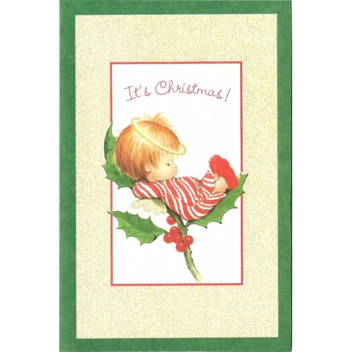 Notecard Antigo Importado Christmas 1 Ruth Morehead A.G.