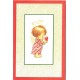 Notecard Antigo Importado Christmas 3 Ruth Morehead A.G.