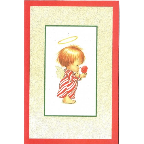 Notecard Antigo Importado Christmas 3 Ruth Morehead A.G.