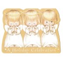 Notecard Antigo Importado HOLIDAY Ruth Morehead Hallmark