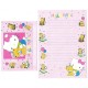 Conjunto de Papel de Carta Antigo Hello Kitty & Bear