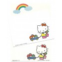 Conjunto de Papel de Carta Antigo Hello Kitty Painting