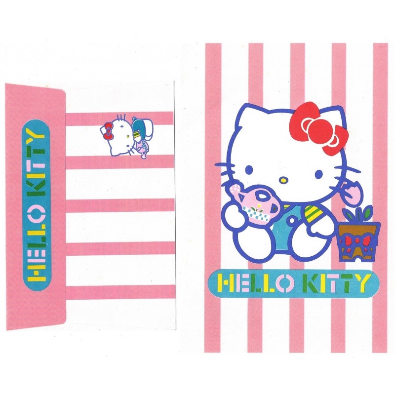 Conjunto de Papel de Carta Antigo Hello Kitty Tea
