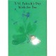 Notecard Antigo Importado Mary Hamilton St. Patrick - Hallmark