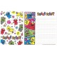 Ano 2012. Kit 4 Conjuntos de Papel de Carta Sesame Street POP