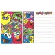 Ano 2012. Kit 4 Conjuntos de Papel de Carta Sesame Street POP