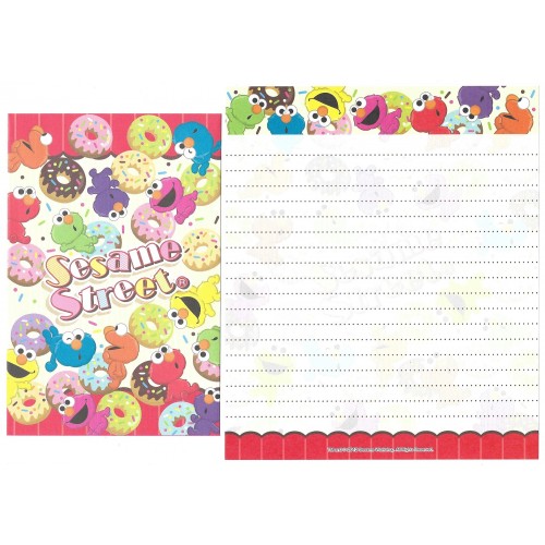 Ano 2012. Kit 4 Conjuntos de Papel de Carta Sesame Street