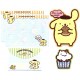 Ano 2014. Kit 2 Conjuntos de Papel de Carta Pompompurin Sanrio