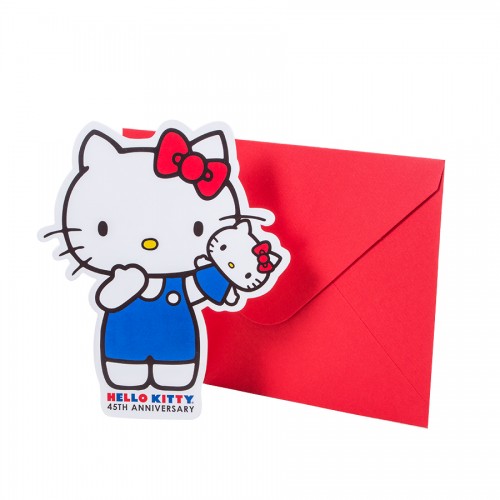 Ano 2019. Notecard com Envelope HK 45th Anniversary
