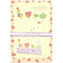 Conjunto de Papel de Carta Importado Pastel Colors - Papier