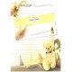 Conjunto de Papel de Carta Importado Happy Teddy CBR1 Ido