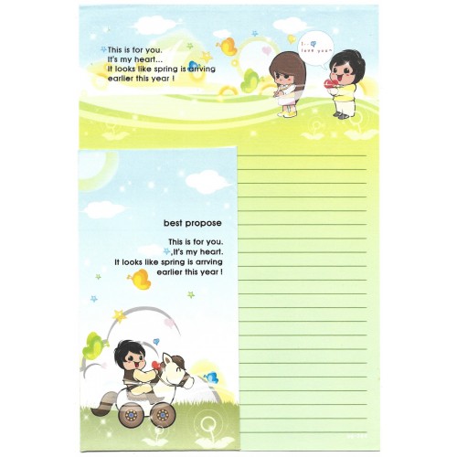 Conjunto de Papel de Carta Importado cg-264