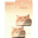 Conjunto de Papel de Carta Importado Happy Time Cat 1