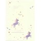 Conjunto de Papel de Carta Importado Unicorn 4