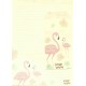 Conjunto de Papel de Carta Importado Flamingo 1