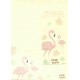 Conjunto de Papel de Carta Importado Flamingo 3