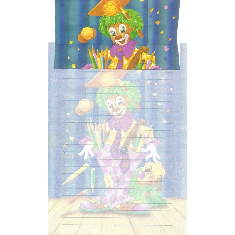 Conjunto de Papel de Carta Antigo Importado DASEN 3003C