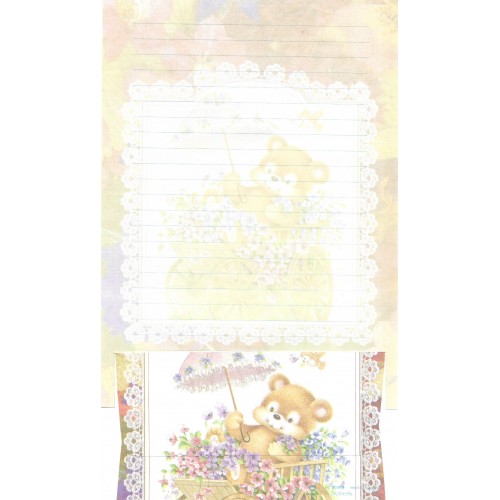 Capa & Conjunto de Papel de Carta Antigo Importado DASEN 3039B