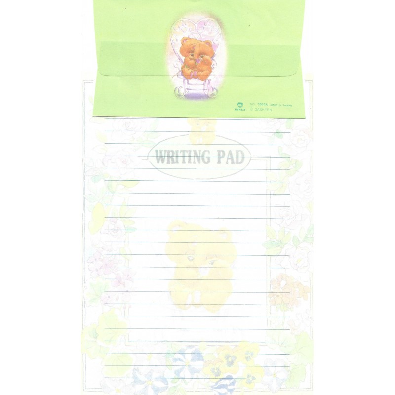 Conjunto de Papel de Carta Antigo Importado DASEN 3033A