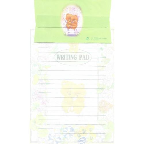 Conjunto de Papel de Carta Antigo Importado DASEN 3033A