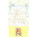 Conjunto de Papel de Carta Antigo Importado DASEN 3033B