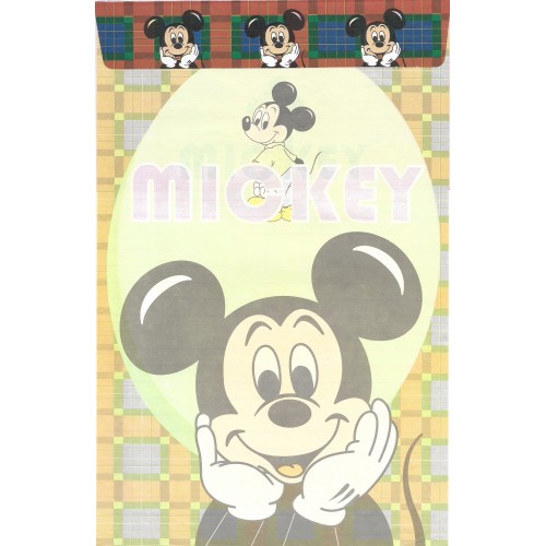 Conjunto de Papel de Carta ANTIGO Mickey Mouse CVD Clarinho