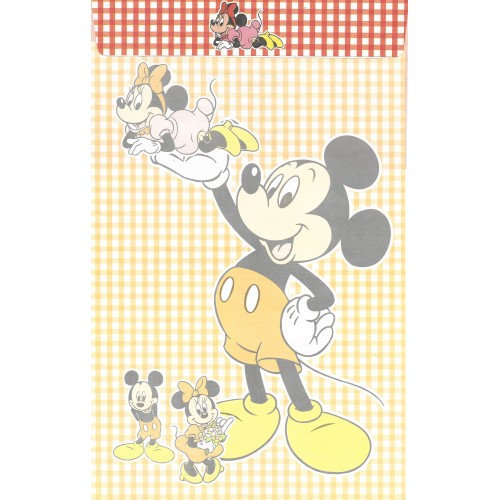 Conjunto de Papel de Carta ANTIGO Mickey Mouse CVM Clarinho
