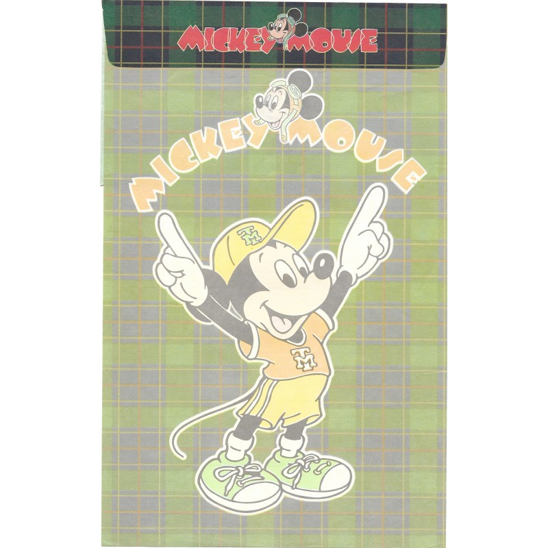 Conjunto de Papel de Carta ANTIGO Mickey Mouse CVE Clarinho