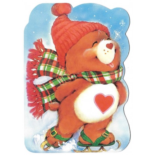Notecard Cartão Care Bears Ursinhos Carinhosos Christmas2 Carlton