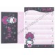 Ano 2007. Conjunto de Papel de Carta Hello Kitty Custom Sanrio