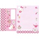 Ano 2008. Kit 2 Conjuntos de Papel de Carta Hello Kitty & Bee Sanrio