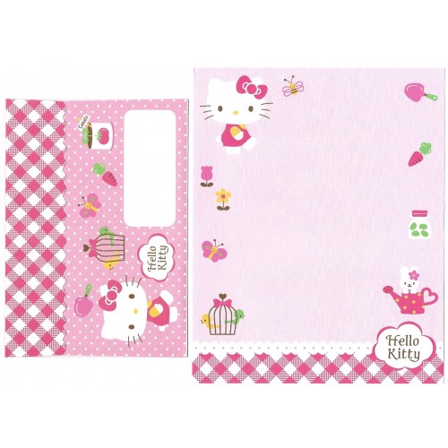 Ano 2008. Kit 2 Conjuntos de Papel de Carta Hello Kitty & Bee Sanrio