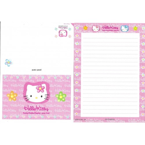 Ano 1997. Postal Hello Kitty Perky Vintage Sanrio