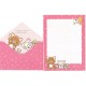 Kit 4 Conjuntos de Papel de Carta Rilakkuma Relax - San-X