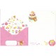 Kit 4 Conjuntos de Papel de Carta Rilakkuma Candy F1 - San-X