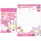 Kit 4 Conjuntos de Papel de Carta Rilakkuma Pretzels - San-X