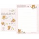 Kit 4 Conjuntos de Papel de Carta Rilakkuma Stripes - San-X