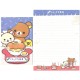 Kit 4 Conjuntos de Papel de Carta Rilakkuma Lunch - San-X